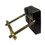 Bracket lock for building site warning lights